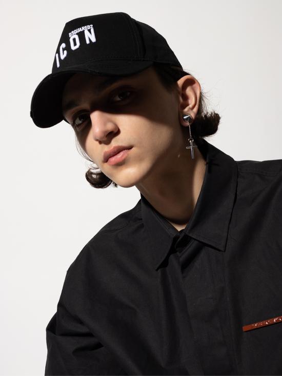 26SS 디스퀘어드2 모자 BCM041305C00001M063 BLACK - DSQUARED2