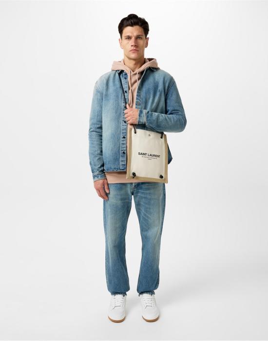 26SS 생로랑 토트백 710272FAAVW9054 WHITE - SAINT LAURENT