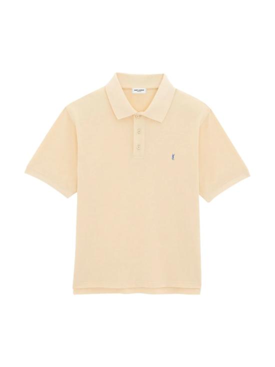 26SS 생로랑 반팔 티셔츠 713901Y37HC7265 YELLOW