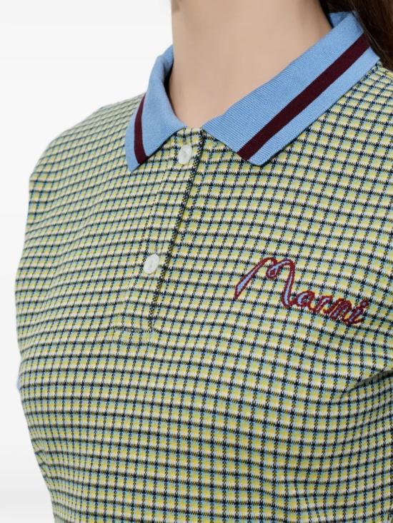 26SS 마르니 미디 원피스 ABJE1520S0UTVA63 CHY16 GREEN - MARNI