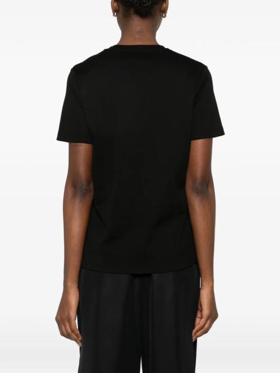 26SS 엘리자베타프랜치 반팔 티셔츠 MA01761E2 110 BLACK - ELISABETTA FRANCHI