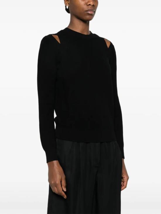 26SS 엘리자베타프랜치 스웨터 MK98S61E2 110 BLACK - ELISABETTA FRANCHI