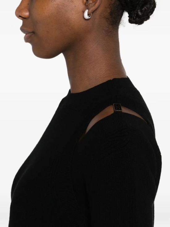 26SS 엘리자베타프랜치 스웨터 MK98S61E2 110 BLACK - ELISABETTA FRANCHI