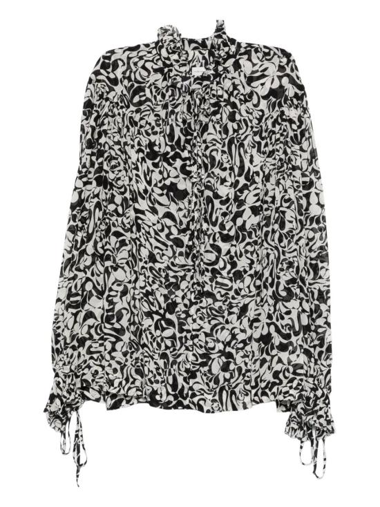 26SS 드리스 반 노튼 셔츠 1307163006 900 BLACK