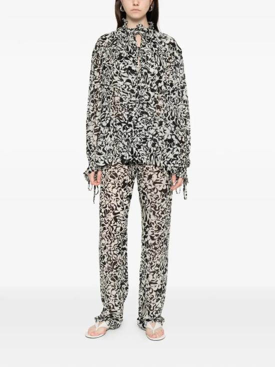 26SS 드리스 반 노튼 셔츠 1307163006 900 BLACK - DRIES VAN NOTEN