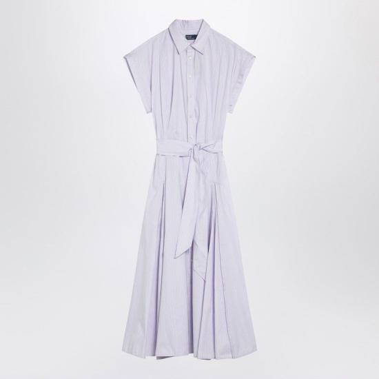 26SS 폴로 랄프로렌 미디 원피스 211A96363002CO PW PURPLE