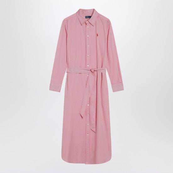 26SS 폴로 랄프로렌 미디 원피스 211A96362003CO RW RED