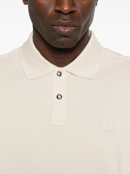 26SS 몽클레어 로고 패치 코튼 피케 폴로 셔츠 8A0001284556 21L WHITE - MONCLER