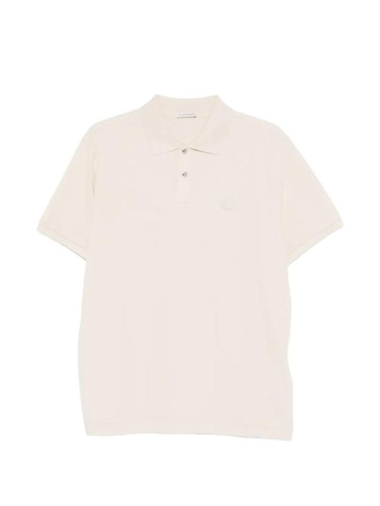 26SS 몽클레어 로고 패치 코튼 피케 폴로 셔츠 8A0001284556 21L WHITE