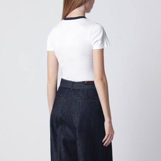 26SS 파투 반팔 티셔츠 JE2499994CO 001W WHITE - PATOU