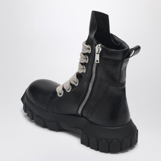 26SS 릭 오웬스 부츠 RU01F2882LOOW2 99 BLACK - RICK OWENS