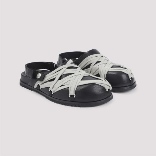 26SS 릭 오웬스 샌들 RU01F2813LGYW1 09 BLACK - RICK OWENS