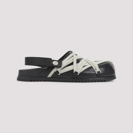 26SS 릭 오웬스 샌들 RU01F2813LGYW1 09 BLACK - RICK OWENS