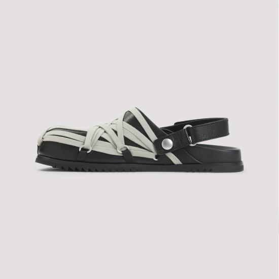 26SS 릭 오웬스 샌들 RU01F2813LGYW1 09 BLACK - RICK OWENS