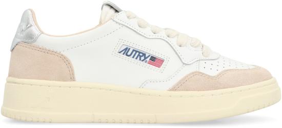 26SS 오트리 메달리스트 로우 스니커즈 AULWLS74 WHITE - AUTRY