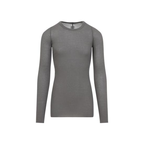 26SS 릭 오웬스 반팔 티셔츠 RU01F2250RC 34 BROWN