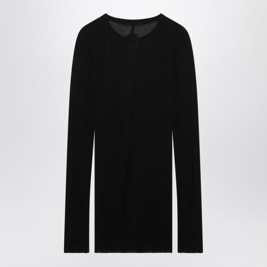 26SS 릭 오웬스 반팔 티셔츠 RU01F2250RC 09 BLACK - RICK OWENS