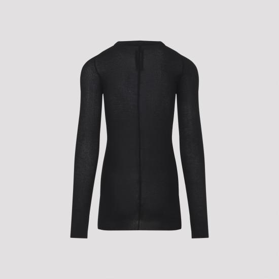 26SS 릭 오웬스 반팔 티셔츠 RU01F2250RC 09 BLACK - RICK OWENS