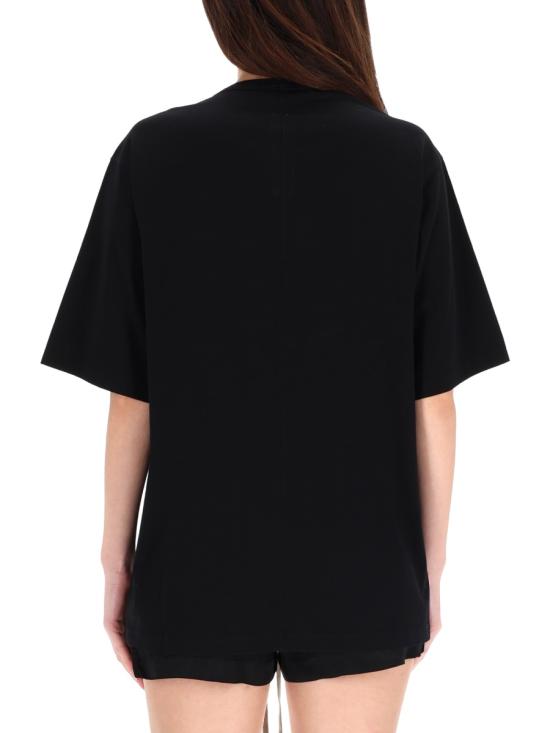 26SS 릭 오웬스 반팔 티셔츠 RU01F2232JA 09 BLACK - RICK OWENS