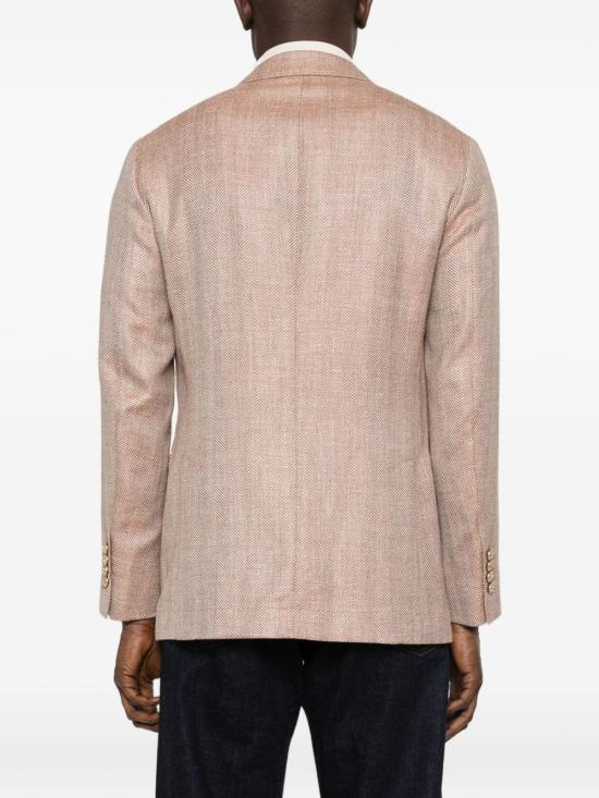 26SS 브루넬로 쿠치넬리 수트 자켓 MZ4077BBDGC068 ORANGE - BRUNELLO CUCINELLI