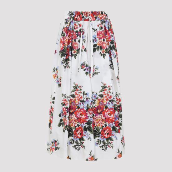 26SS 돌체앤가바나 스커트 F4DC7THS5UUHA5ZO WHITE - DOLCE & GABBANA