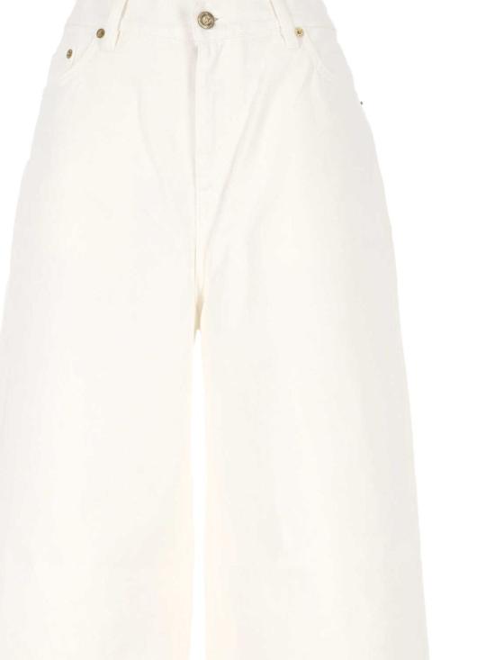 26SS 골든구스 스트레이트 팬츠 GWP02079P00098010190 WHITE - GOLDEN GOOSE