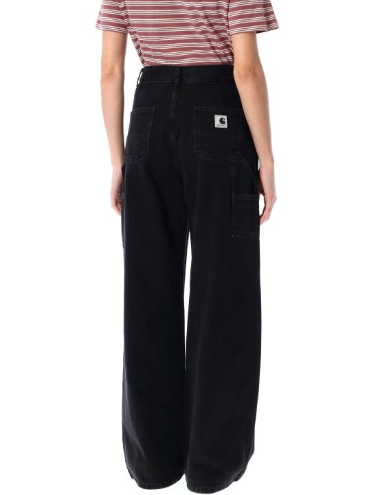 25FW 칼하트 WIP 스트레이트 팬츠 I032709 8906 STONE WASH BLACK - CARHARTT WIP