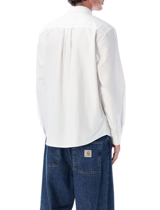25FW 칼하트 WIP C 로고 셔츠 I030799 12HXX WHITE - CARHARTT WIP