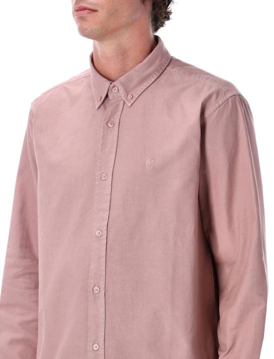 25FW 칼하트 WIP 롱슬리브 볼튼 셔츠 I030238 1NJXX GLASSY PINK - CARHARTT WIP