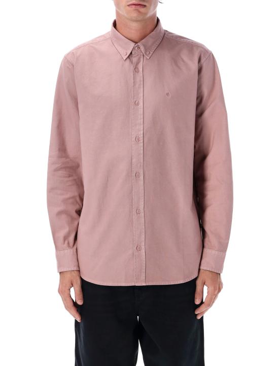 25FW 칼하트 WIP 롱슬리브 볼튼 셔츠 I030238 1NJXX GLASSY PINK