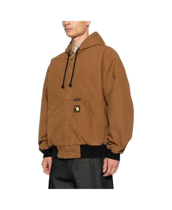 25FW 칼하트 WIP OG 액티브 캔버스 자켓 I036412 3GK02 HAMILTON BROWN - CARHARTT WIP