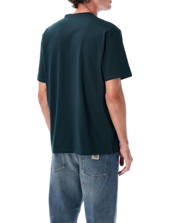 25FW 칼하트 WIP 반팔 티셔츠 I036110 32TXX DEEP LAGOON - CARHARTT WIP