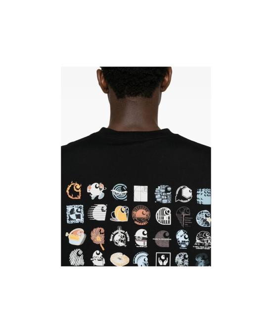 25FW 칼하트 WIP 반팔 티셔츠 I035439 89XX BLACK - CARHARTT WIP