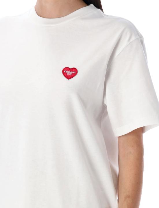 25FW 칼하트 WIP 반팔 티셔츠 I035259 02XX WHITE - CARHARTT WIP