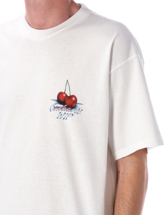 25FW 칼하트 WIP 반팔 티셔츠 I035208 02XX WHITE - CARHARTT WIP