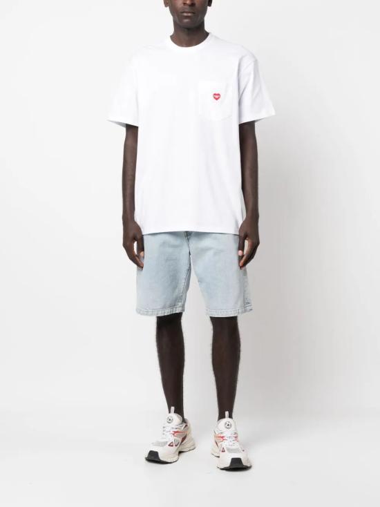 25FW 칼하트 WIP 반팔 티셔츠 I032128 1WZXX WHITE - CARHARTT WIP