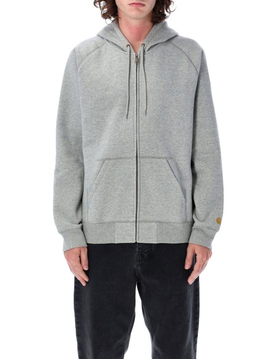 25FW 칼하트 WIP 후드 체이스 자켓 I033664 00MXX GREY HEATHER GOLD