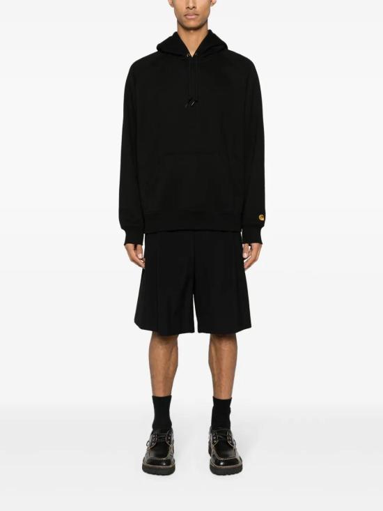 25FW 칼하트 WIP 체이스 후드 티셔츠 I033661 00FXX BLACK GOLD - CARHARTT WIP