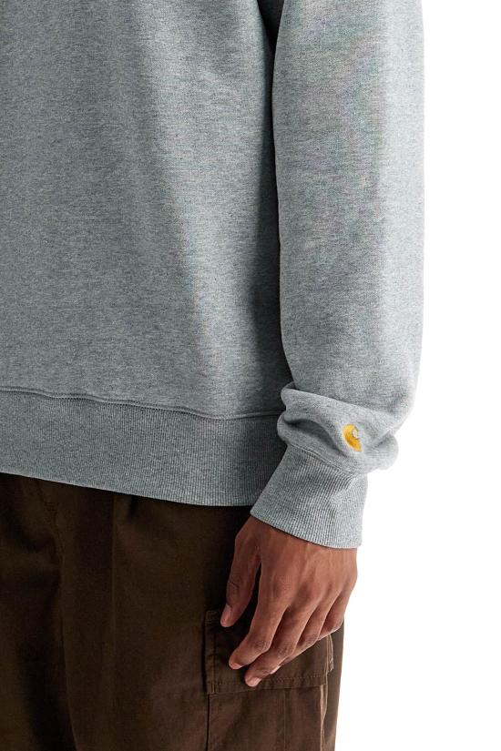 25FW 칼하트 WIP 체이스 스웨트셔츠 I033660 00MXX GREY HEATHER - CARHARTT WIP