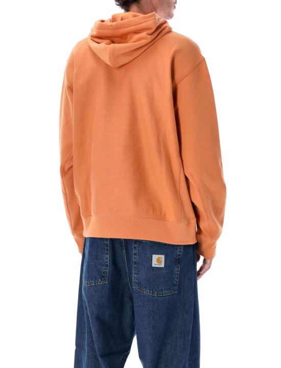 25FW 칼하트 WIP 후드 아메리칸 스크립트 스웨트셔츠 I028279 2ZYXX REDHAVEN - CARHARTT WIP