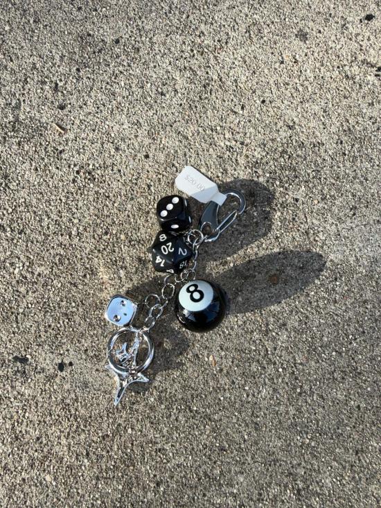  Ri-Ri-Ku 키링 리리쿠 매직 8볼 열쇠고리