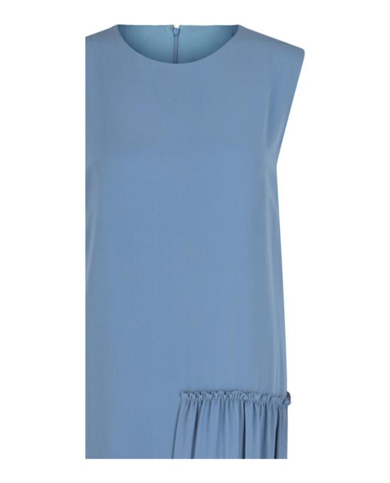  살바토레 페라가모 미디 원피스 13H092 737422 40061 40 Blue - SALVATORE FERRAGAMO