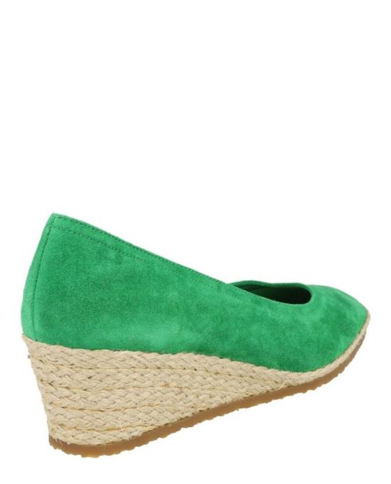  살바토레 페라가모 플랫 슈즈 01I035 639073 M 30110 6 Green - SALVATORE FERRAGAMO