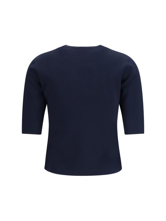 26SS 막스마라 반팔 티셔츠 2611361098600 004 BLUE - MAX MARA