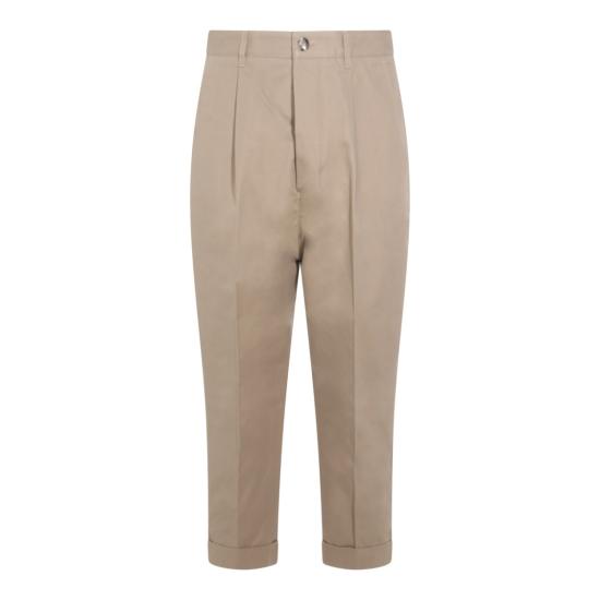 26SS 아미 스트레이트 팬츠 HTR121CO0132A036 Neutrals