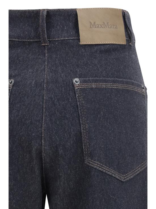 26SS 막스마라 스트레이트 팬츠 2611781088600 002 BLUE - MAX MARA