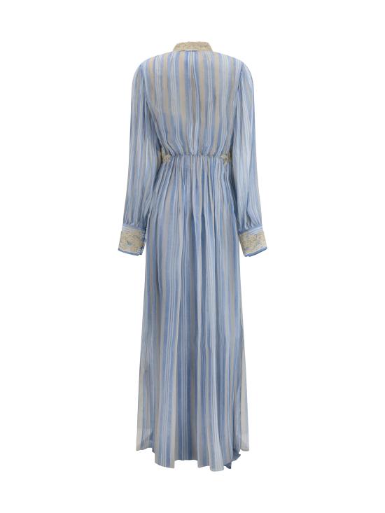 26SS 에르마노 설비노 롱 원피스 D482Q362CSAPYNH S4807 LIGHT BLUE - ERMANNO SCERVINO