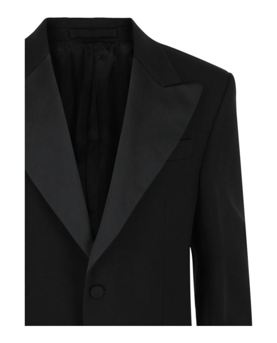  살바토레 페라가모 수트 자켓 142202 761935 7R 00002 56 Black - SALVATORE FERRAGAMO
