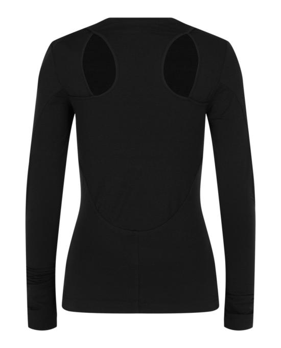  지방시 긴팔 티셔츠 BW6103 30WK 001 00002 34 Black - GIVENCHY