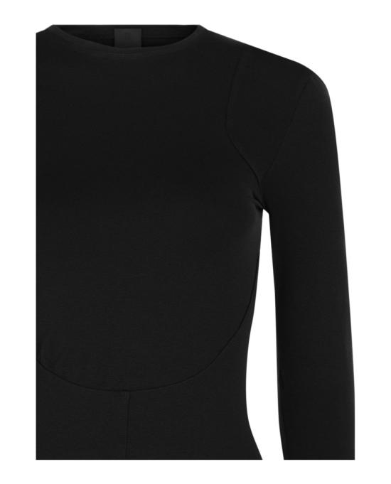  지방시 긴팔 티셔츠 BW6103 30WK 001 00002 34 Black - GIVENCHY